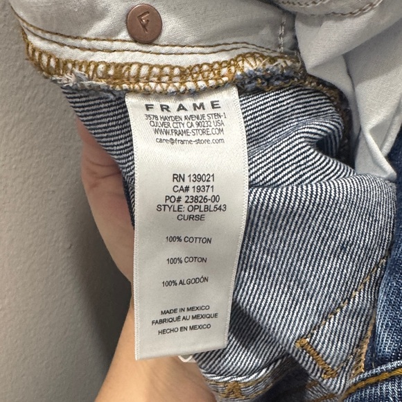 NWT Frame Denim Women's LONG BARREL - Picture 6 of 7